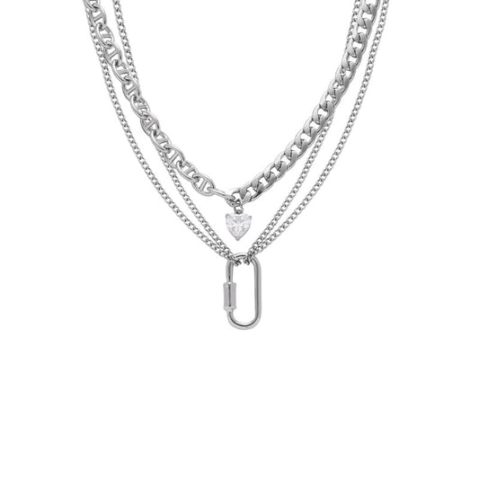 Wear A Diamond-encrusted Necklace with Niche Design