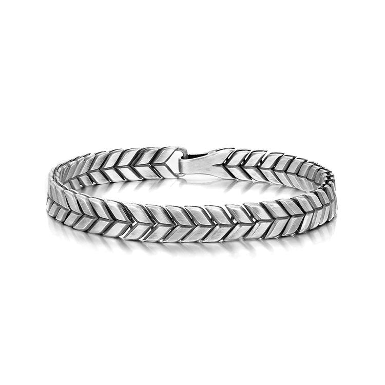 Wheat Ear Sterling Silver Bracelets