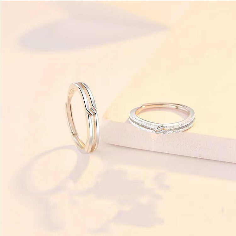 'Have You All Your Life' Simple Couple Rings