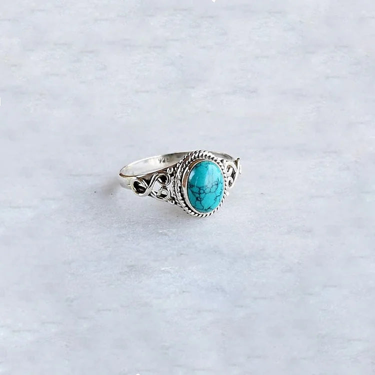 Green Turquoise Ring