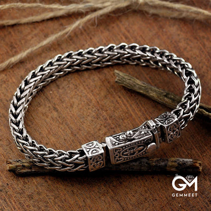 Men's Classic Woven Texture Bracelet