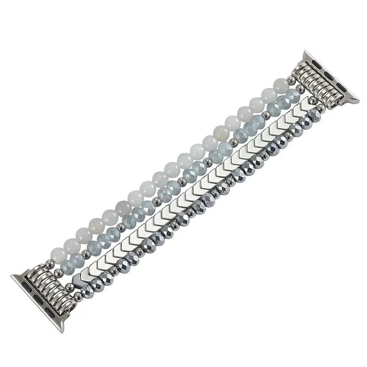 Alloy Arrow Crystal Beaded Watch Strap Bracelet