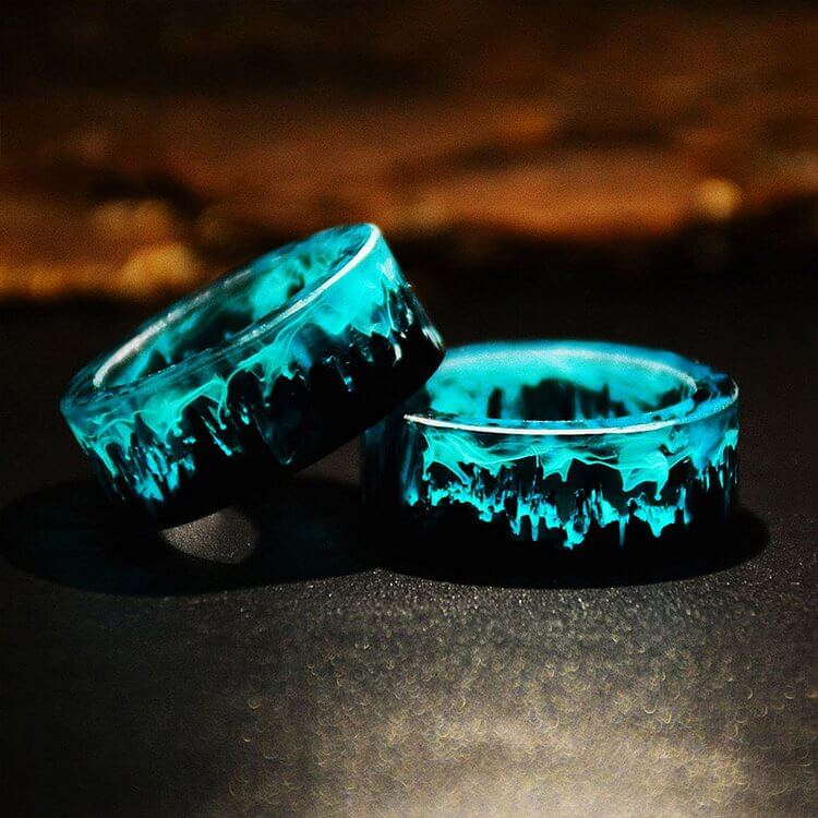 Arctic Glow - Blue Magical Ring