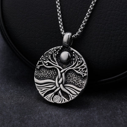 Personality Tree of Life Stainless Steel Pendant