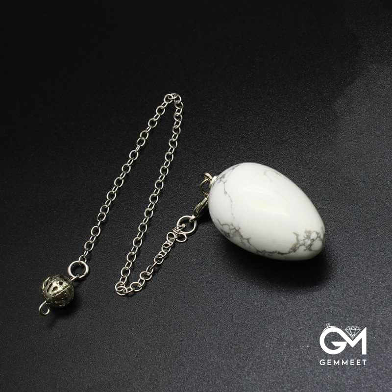 Small Egg Stone Spirit Pendulum