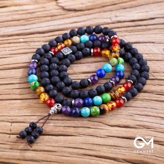 Chakra Energy Stone Reiki Bead Bracelet