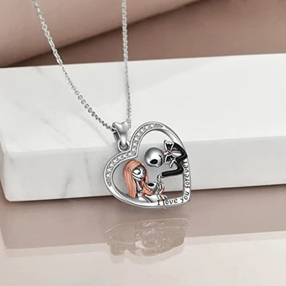 "Family" - Zircon Heart Necklace