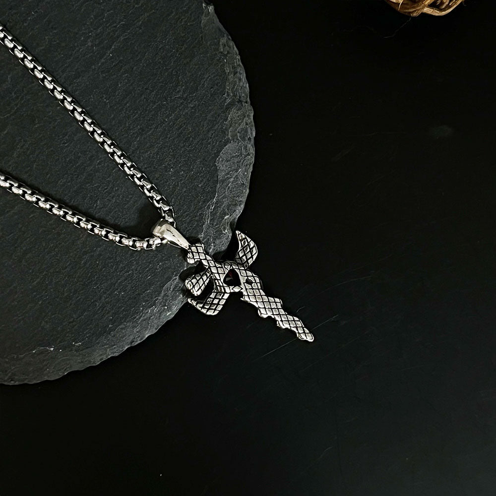 Men's Angel Sword Necklace