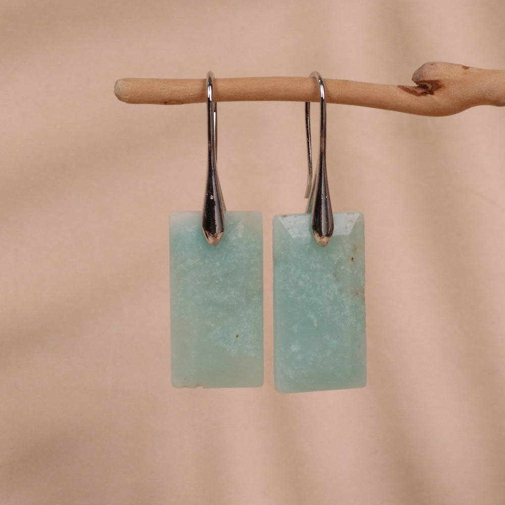 Rectangular Pendant Earrings