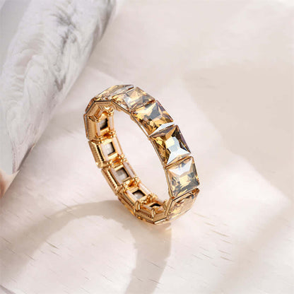 Women's Cubic Rhinestone Stretchy Bracelet