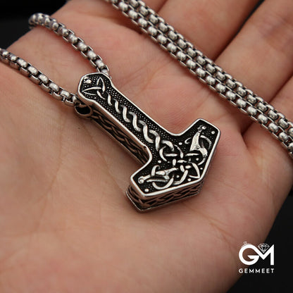 Viking Seafarers Anchor Pendant Necklace