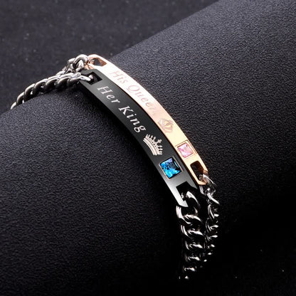 Men's Her King His Queen Bracelet