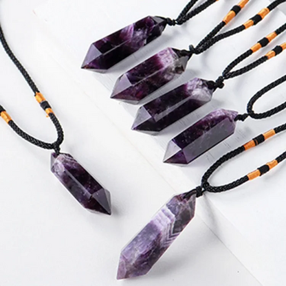 Amethyst Inner Peace And Healing Necklace