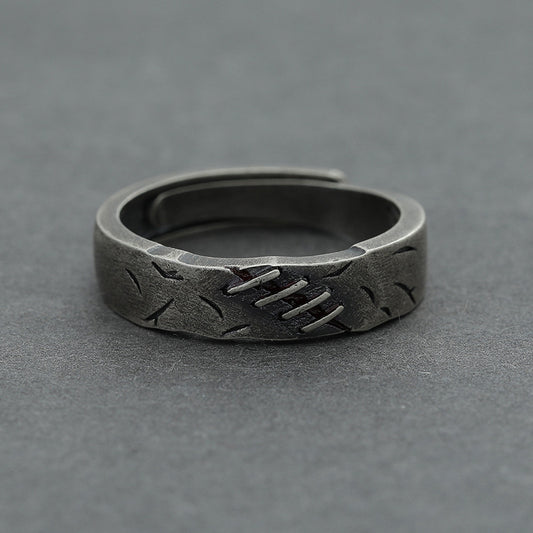 Vintage Scar Couple Ring