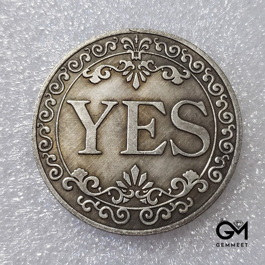 Antique Crafts YES/NO Decision Coins