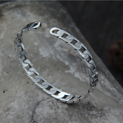 Men's Vintage Riding Crop Chain Bracelet