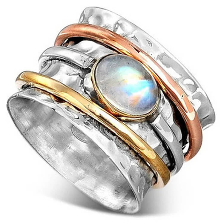 Moonstone Luck Ring