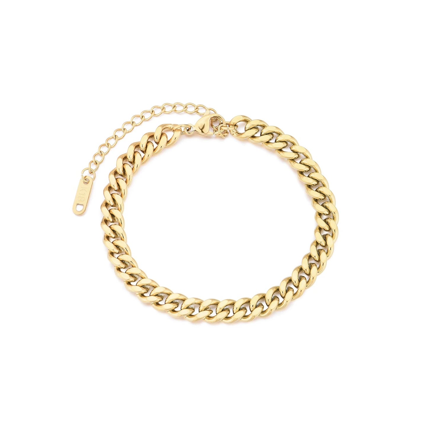 Basic Cuban Chain Bracelet