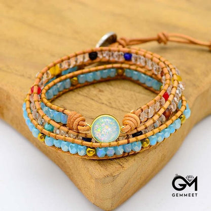 Natural Healing Opal Stone Bracelet