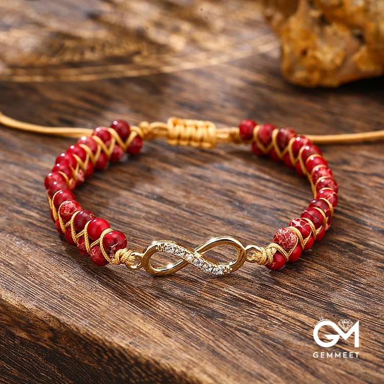 Red Emperor Stone Bracelet