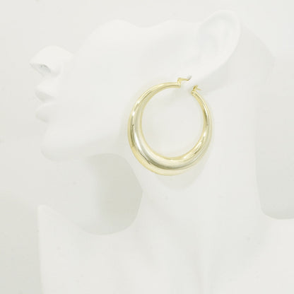 Chunky Big Gold Hoop Earrings