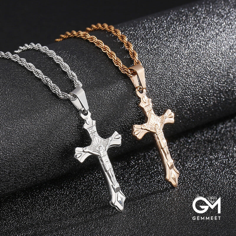 Popular Cross Stainless Steel Pendant