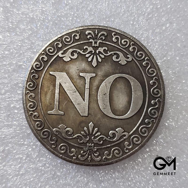 Antique Crafts YES/NO Decision Coins