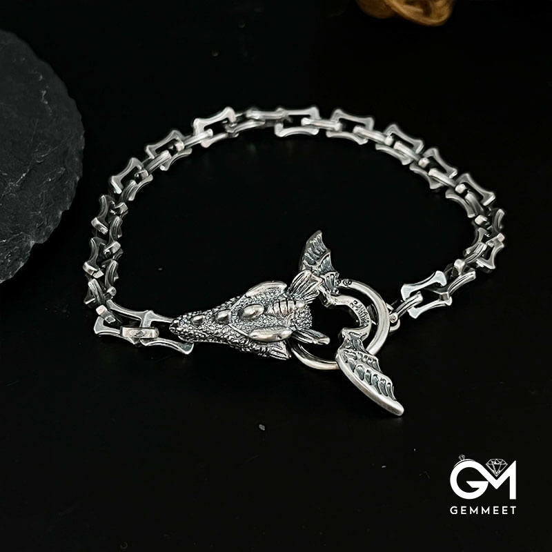 Retro Evil Dragon Chain for Men Bracelet