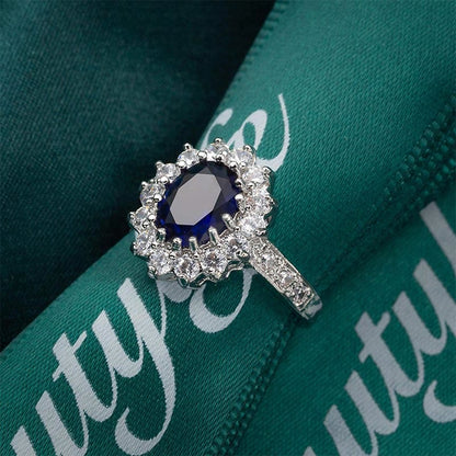 Sapphire Wedding Engagement Ring