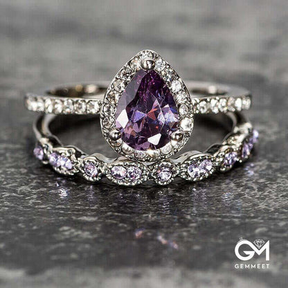 Amethyst Stacking Ring