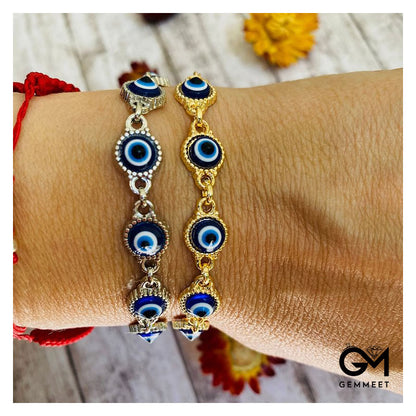 Evil Eye Pendant Bracelet