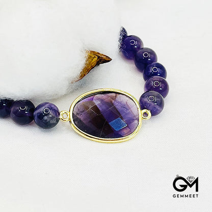 Crystal Relieves stress Amethyst Bracelet