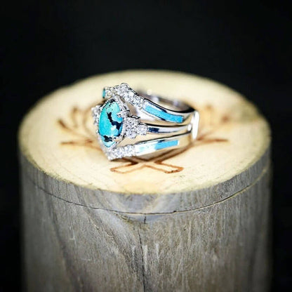 Turquoise Creative 3 - Piece Ring