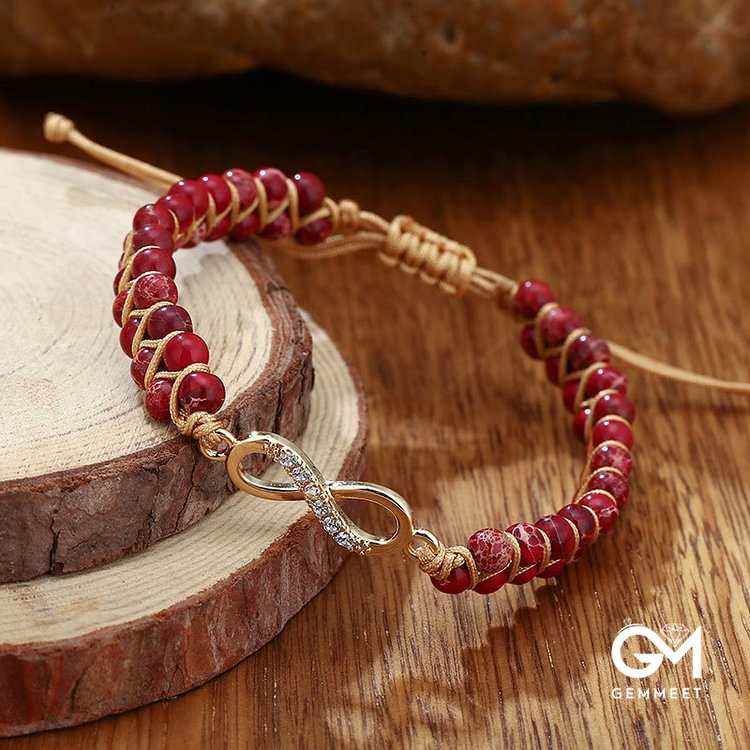 Red Emperor Stone Bracelet