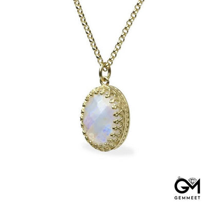 Delicate Natural Opal Necklace