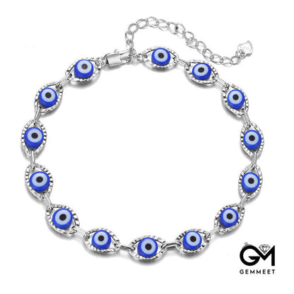 Evil Eye Pendant Bracelet