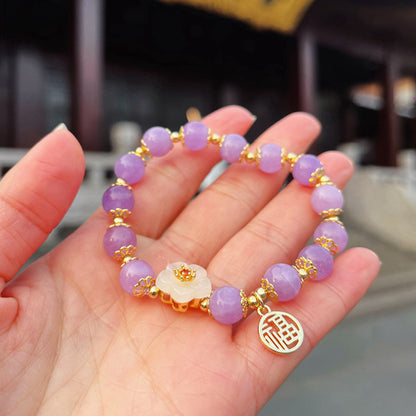 Lucky Opal Elastic New Chinese Bracelet