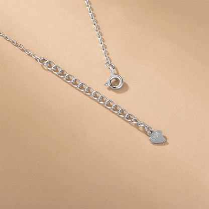 White Gold Y Neck Ball Shape Detachable Pearl Pendants Chains