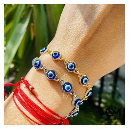 Evil Eye Pendant Bracelet