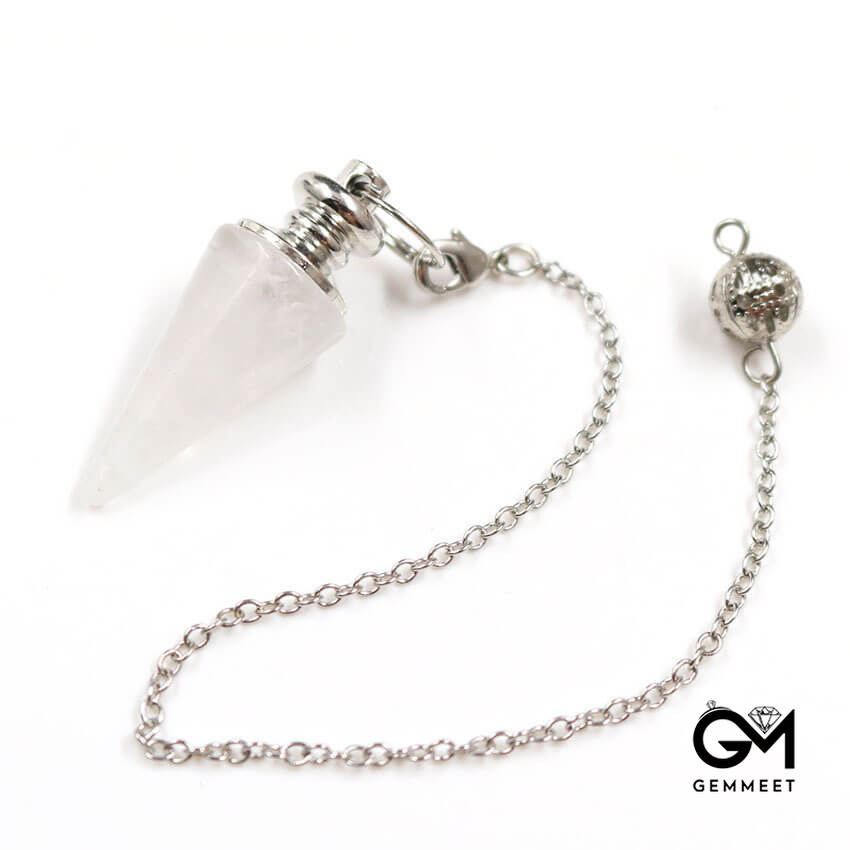 Chakra Crystal Bullet Cone Pendant